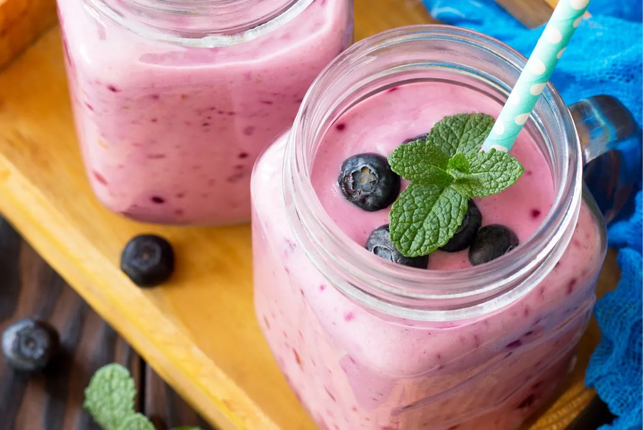 Blueberry Lemon Raspberry Smoothie