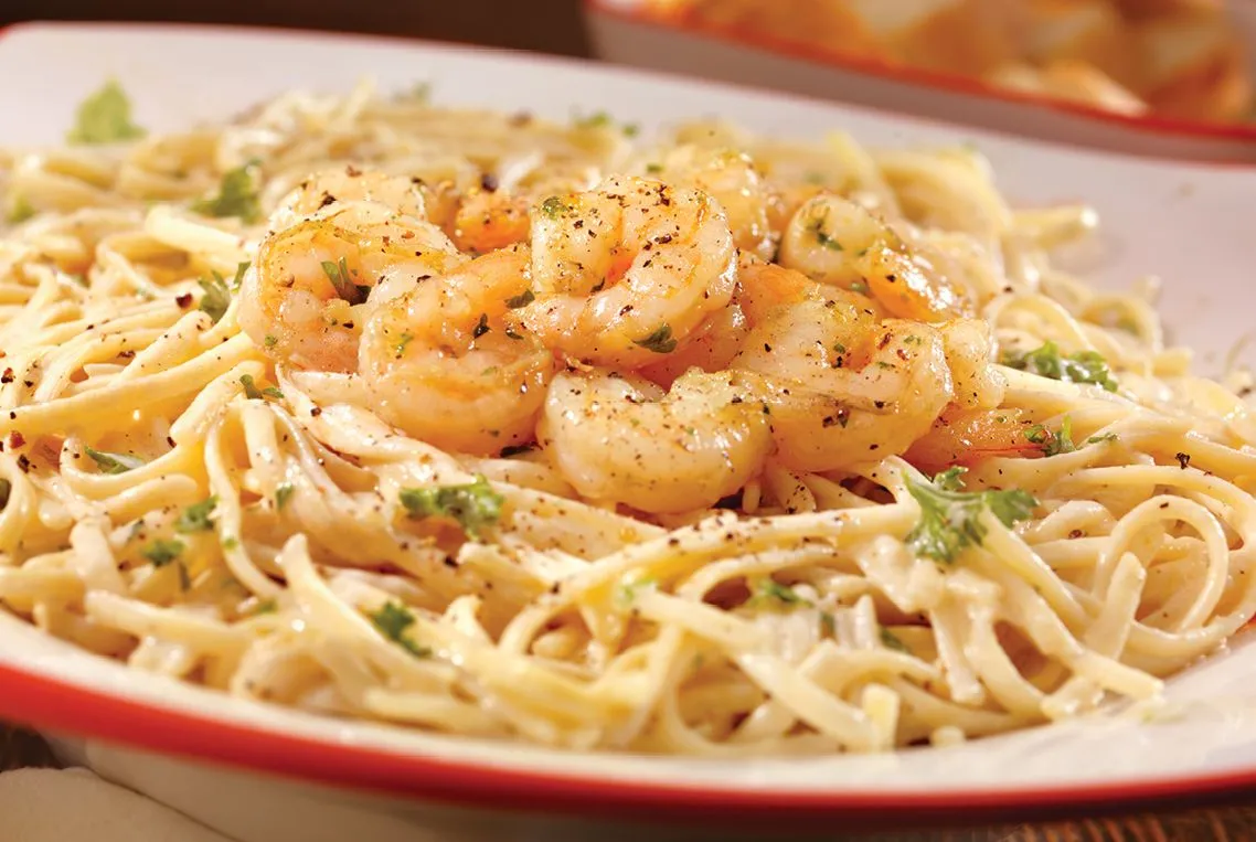 Creamy Italian Pasta & Shrimp Dinner